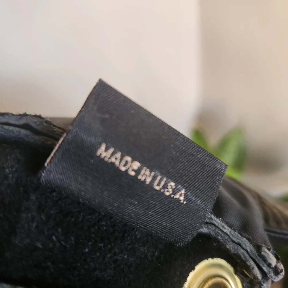 Libaire California Vintage Black Leather Crossbody Bag - Picture 14 of 16